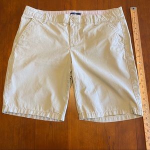 Gap Khaki Shorts, Size 10